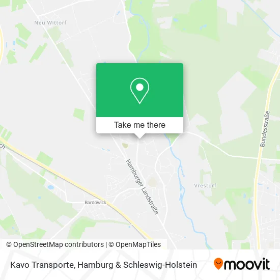 Карта Kavo Transporte