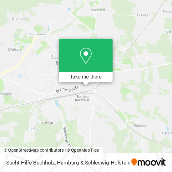 Sucht Hilfe Buchholz map