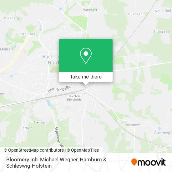 Карта Bloomery Inh. Michael Wegner