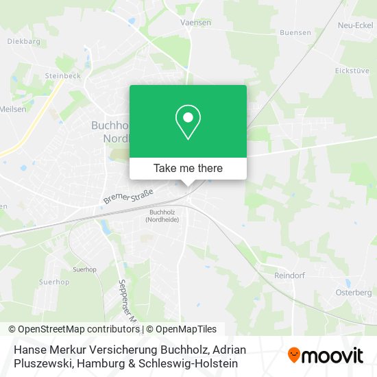 Hanse Merkur Versicherung Buchholz, Adrian Pluszewski map