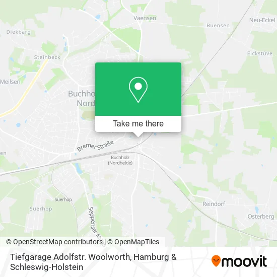 Карта Tiefgarage Adolfstr. Woolworth