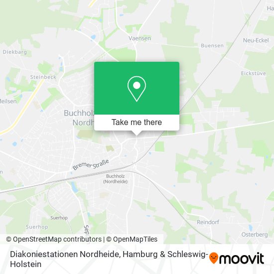 Diakoniestationen Nordheide map