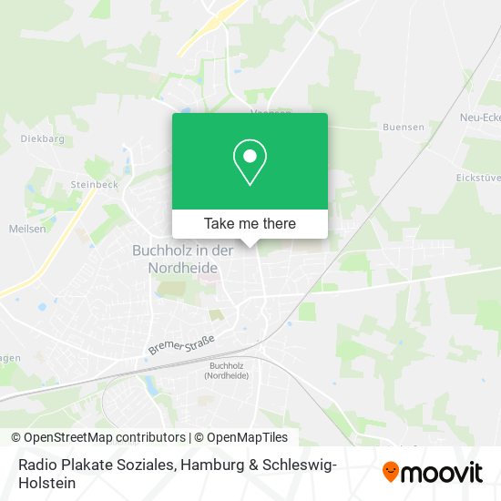 Radio Plakate Soziales map