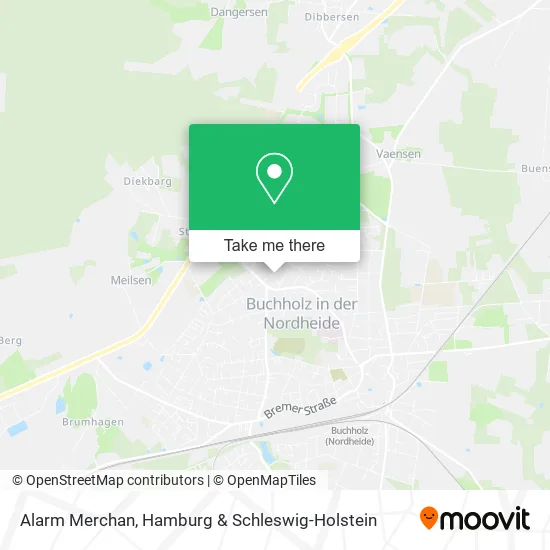 Карта Alarm Merchan