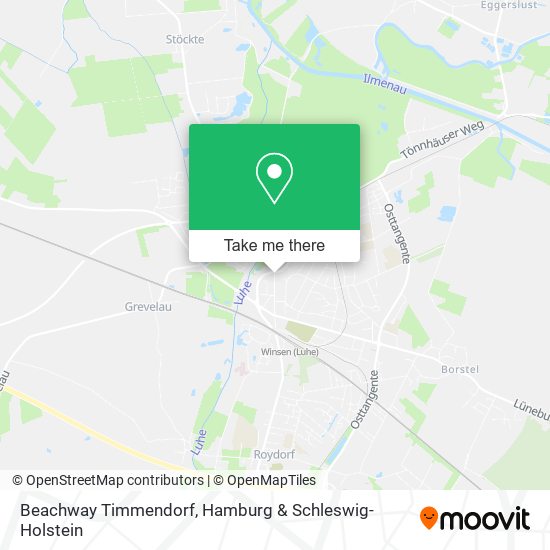 Beachway Timmendorf map