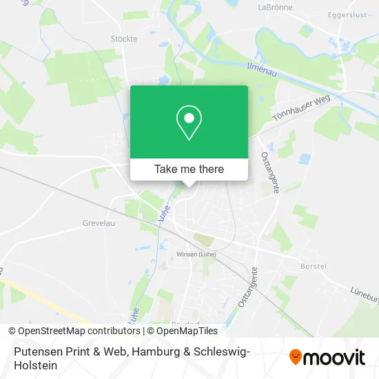 Карта Putensen Print & Web