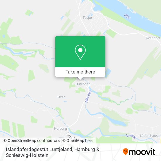 Islandpferdegestüt Lüntjeland map