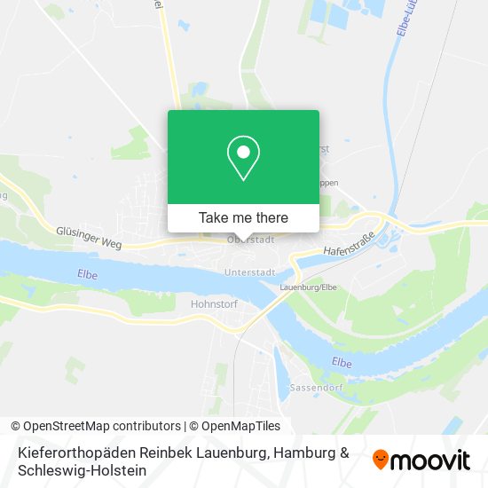 Kieferorthopäden Reinbek Lauenburg map