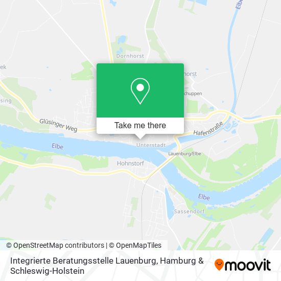 Карта Integrierte Beratungsstelle Lauenburg