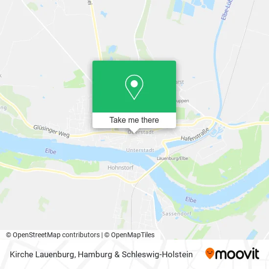 Карта Kirche Lauenburg