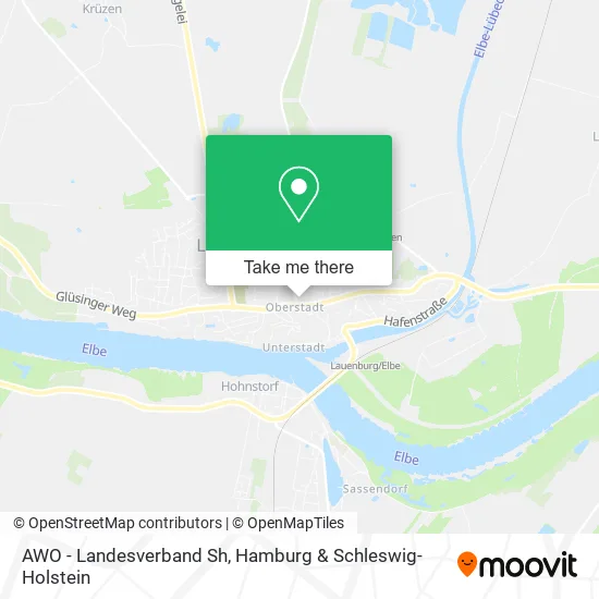 Карта AWO - Landesverband Sh