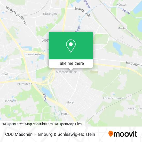 Карта CDU Maschen
