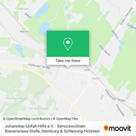 Johanniter-Unfall-Hilfe e.V. - Servicewohnen Bienenwiese Stelle map