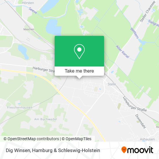 Dig Winsen map