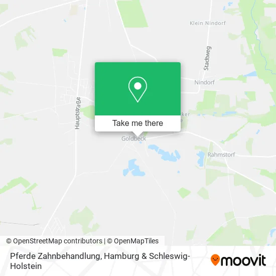 Карта Pferde Zahnbehandlung