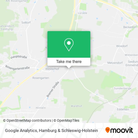 Google Analytics map