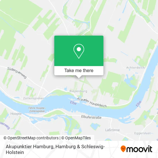 Карта Akupunktier Hamburg