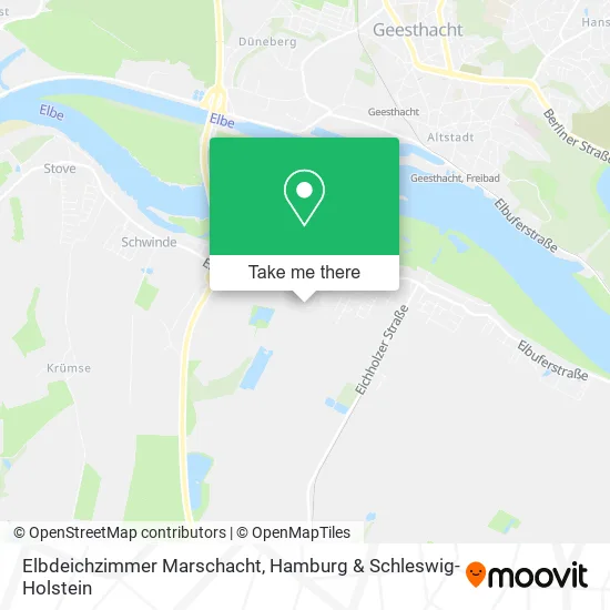 Карта Elbdeichzimmer Marschacht