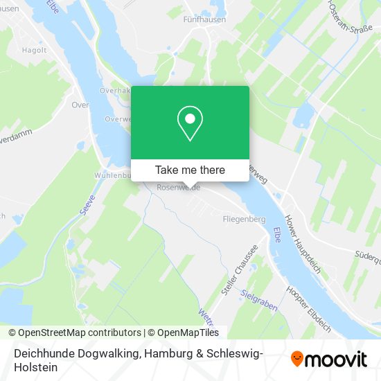 Deichhunde Dogwalking map