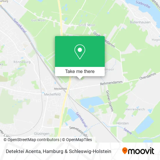 Карта Detektei Acenta