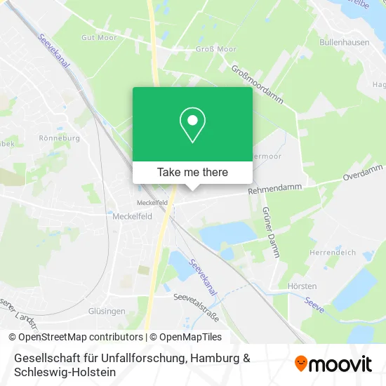 Карта Gesellschaft für Unfallforschung
