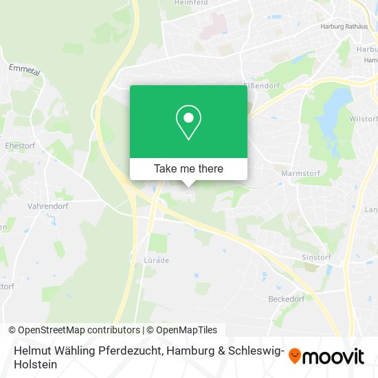 Helmut Wähling Pferdezucht map
