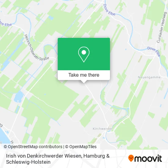 Карта Irish von Denkirchwerder Wiesen