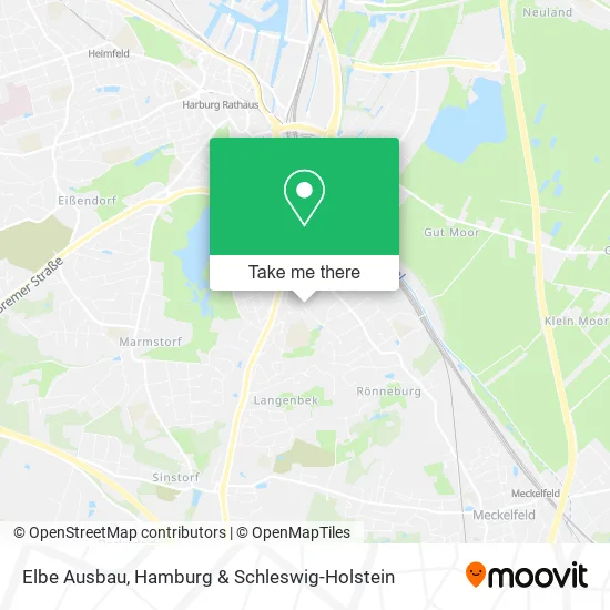 Карта Elbe Ausbau