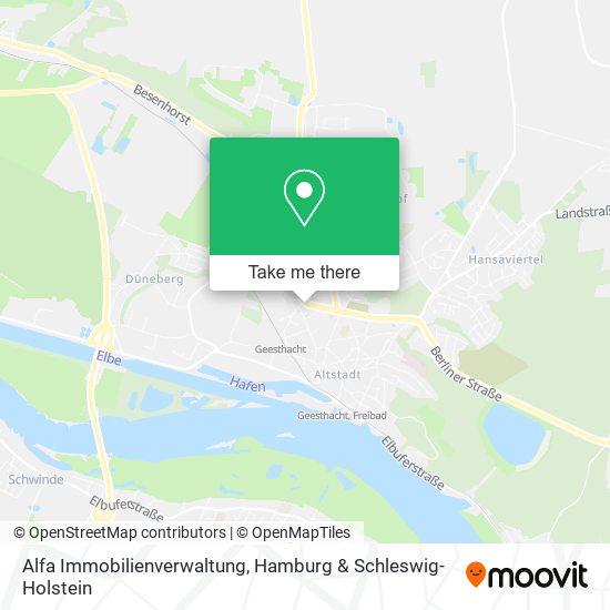 Alfa Immobilienverwaltung map