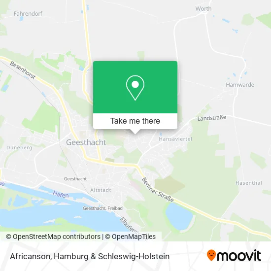 Карта Africanson