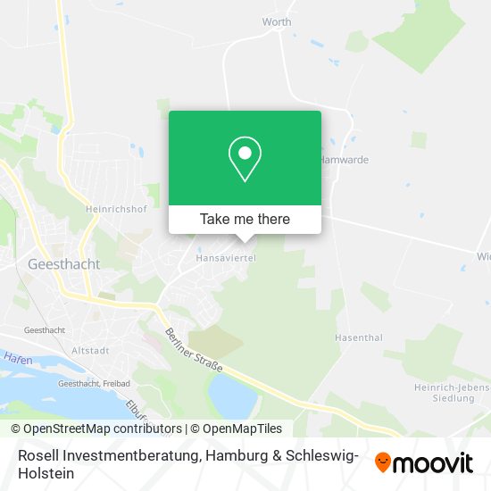 Rosell Investmentberatung map
