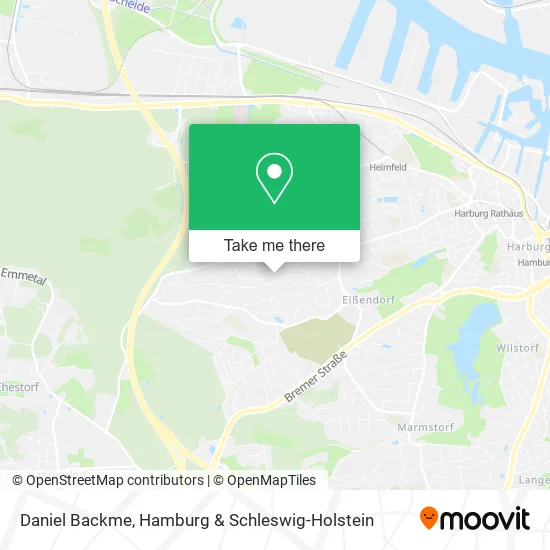 Карта Daniel Backme