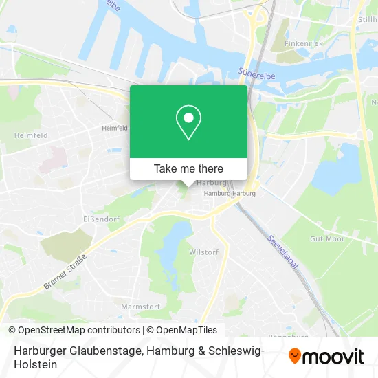 Harburger Glaubenstage map