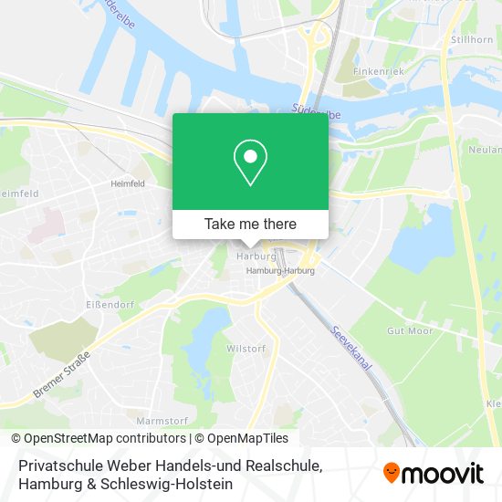 Privatschule Weber Handels-und Realschule map