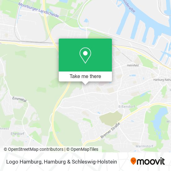 Logo Hamburg map