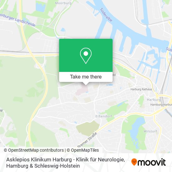 Asklepios Klinikum Harburg - Klinik für Neurologie map