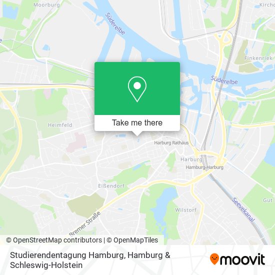Карта Studierendentagung Hamburg