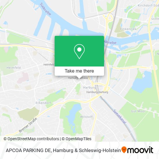 Карта APCOA PARKING DE