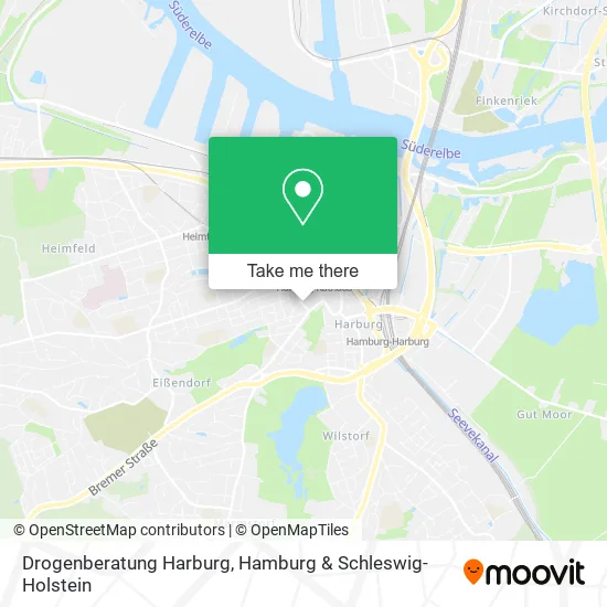 Карта Drogenberatung Harburg