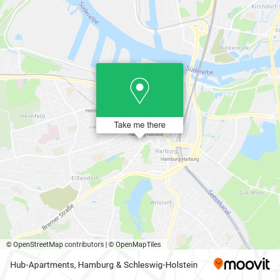 Hub-Apartments map