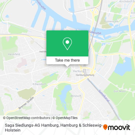 Карта Saga Siedlungs-AG Hamburg