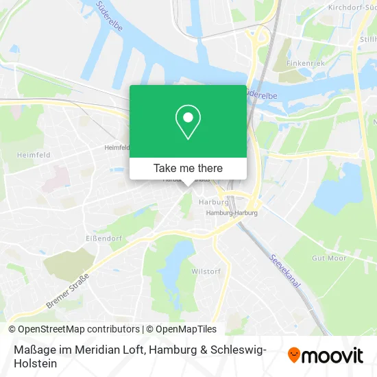 Карта Maßage im Meridian Loft