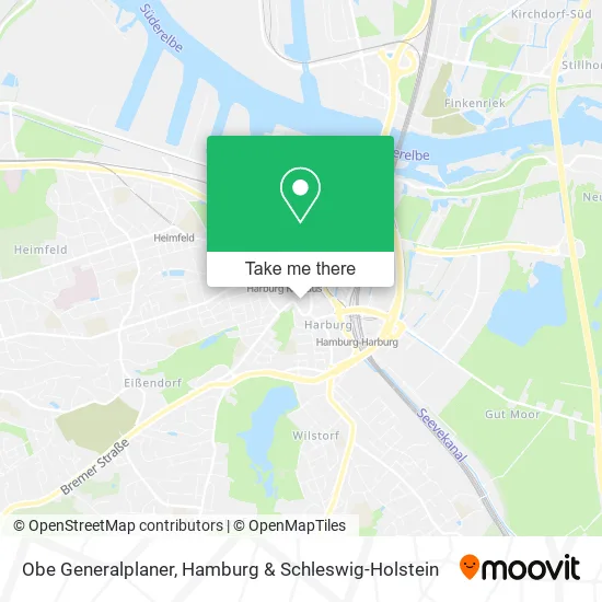 Карта Obe Generalplaner