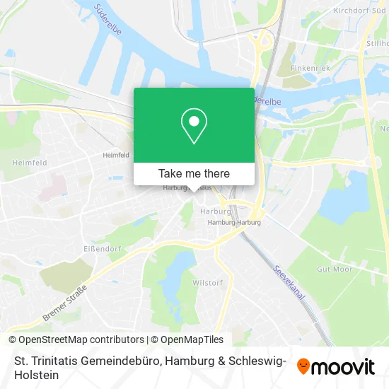 Карта St. Trinitatis Gemeindebüro