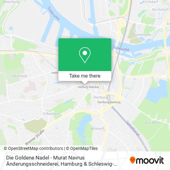 Die Goldene Nadel - Murat Navrus Änderungsschneiderei map