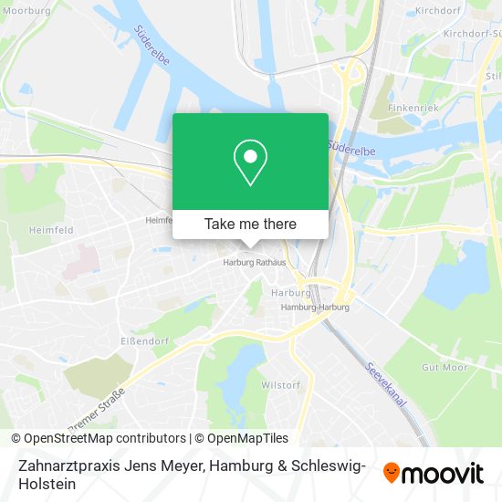 Карта Zahnarztpraxis Jens Meyer