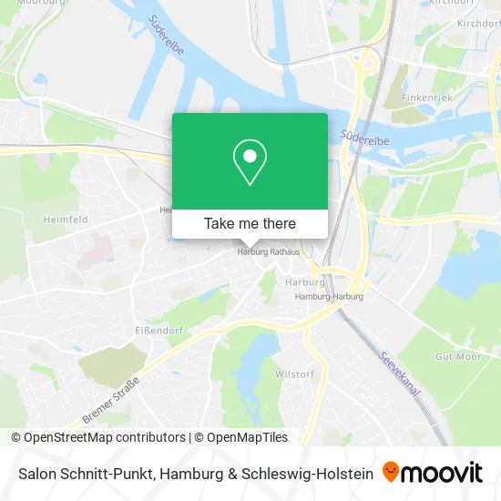 Salon Schnitt-Punkt map