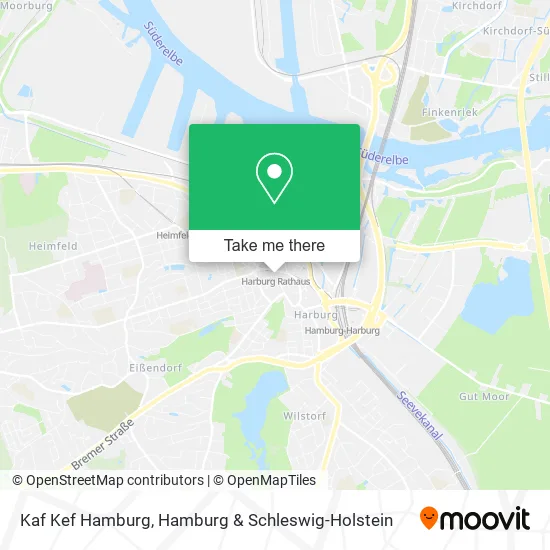 Kaf Kef Hamburg map