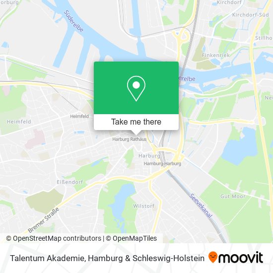 Talentum Akademie map