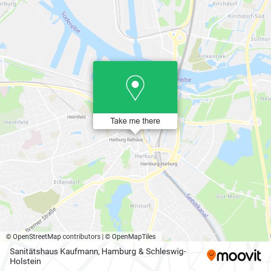 Sanitätshaus Kaufmann map